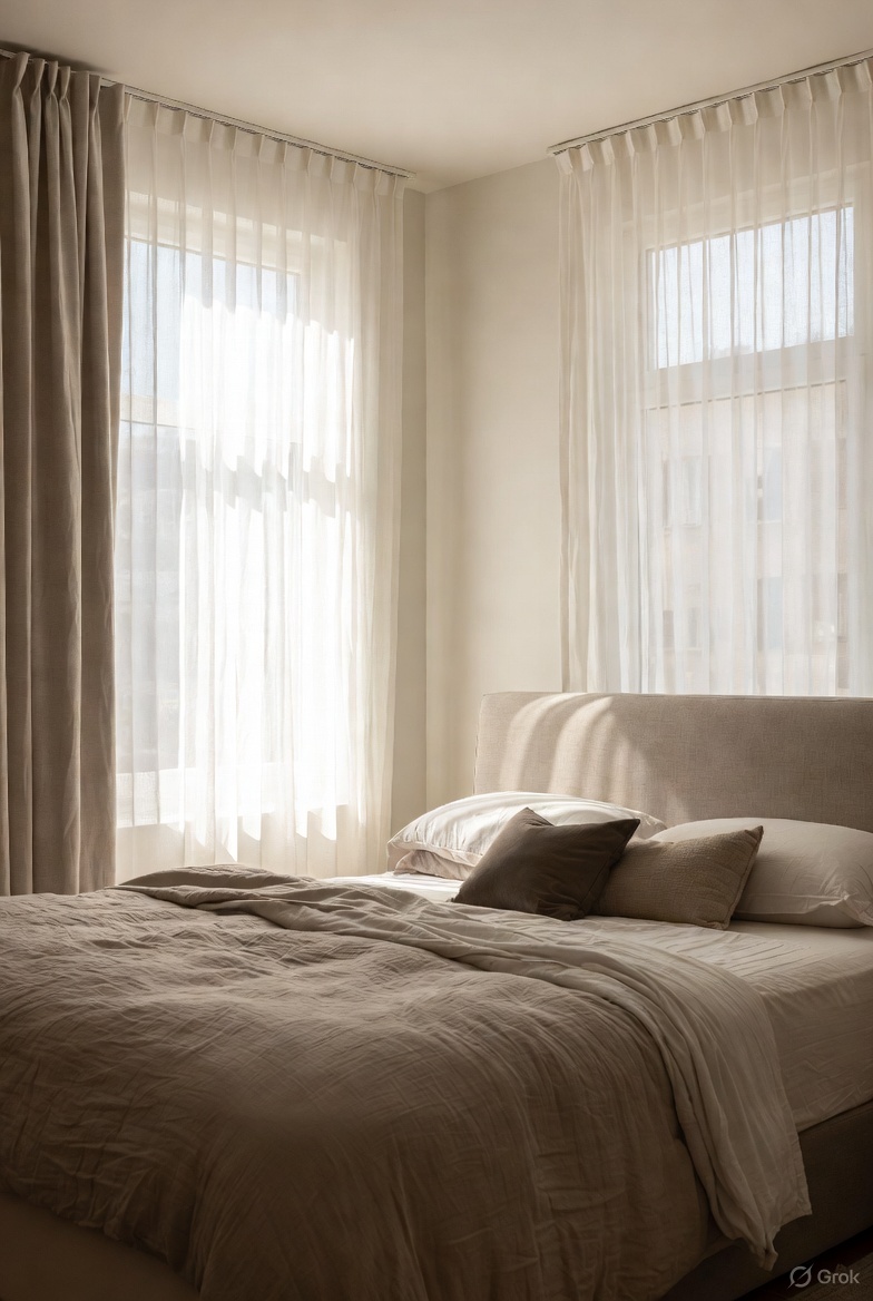 主人房床位擺法｜床頭靠實牆、避橫樑壓頂、唔對鏡