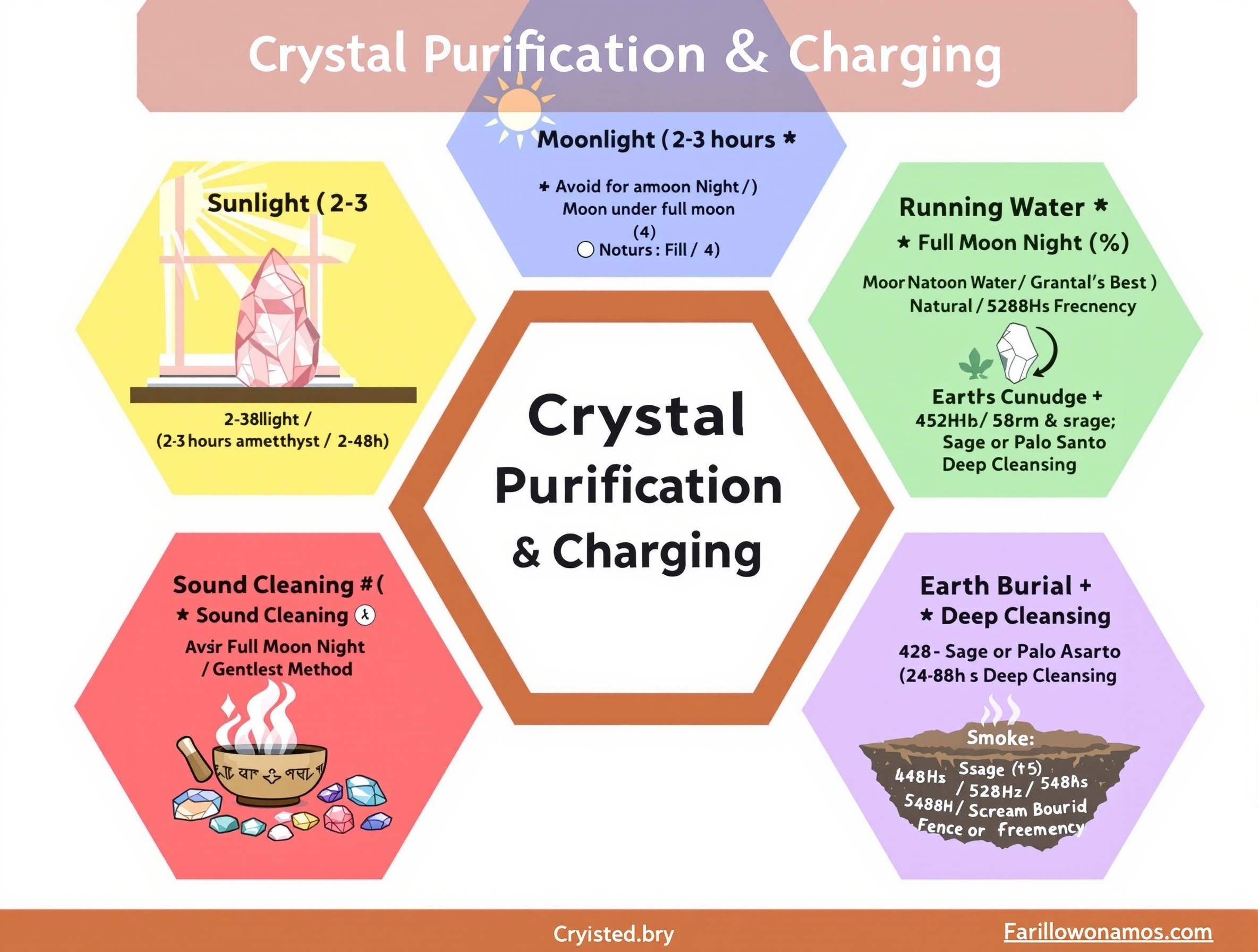 水晶淨化與充能方法：6種科學化養護技巧