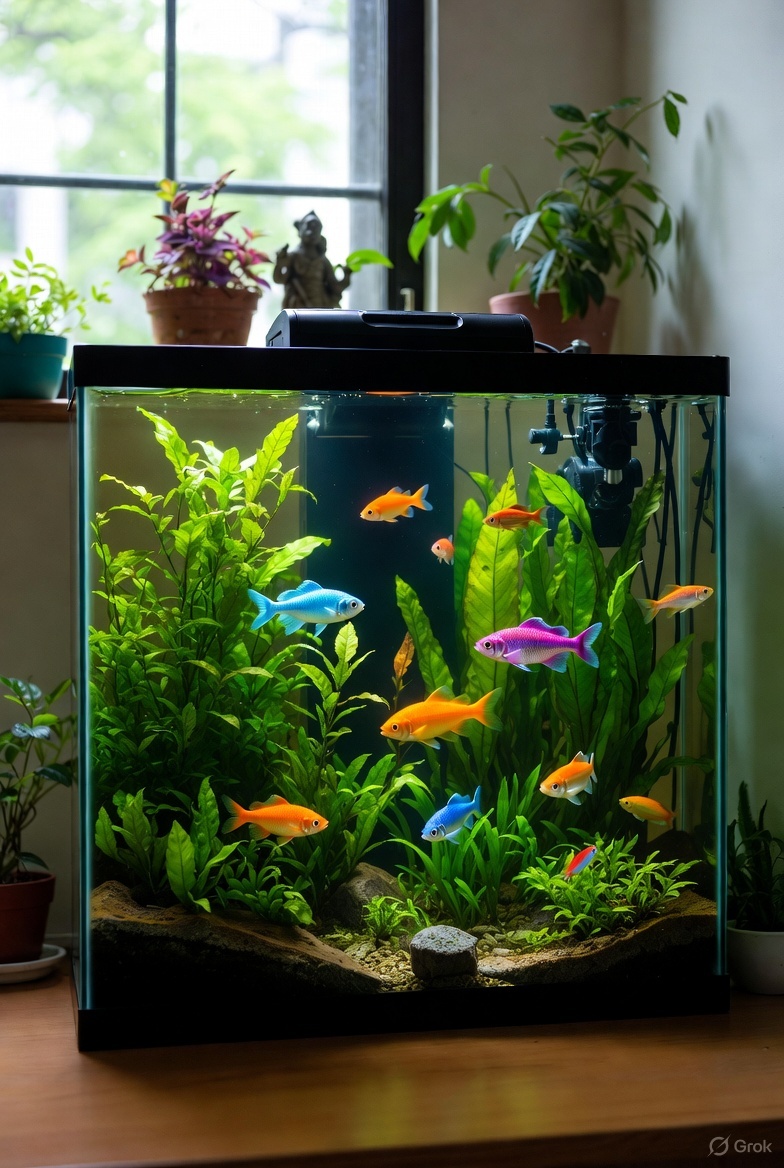 新屋魚缸風水｜放財位正東東南招財，八字喜水先放