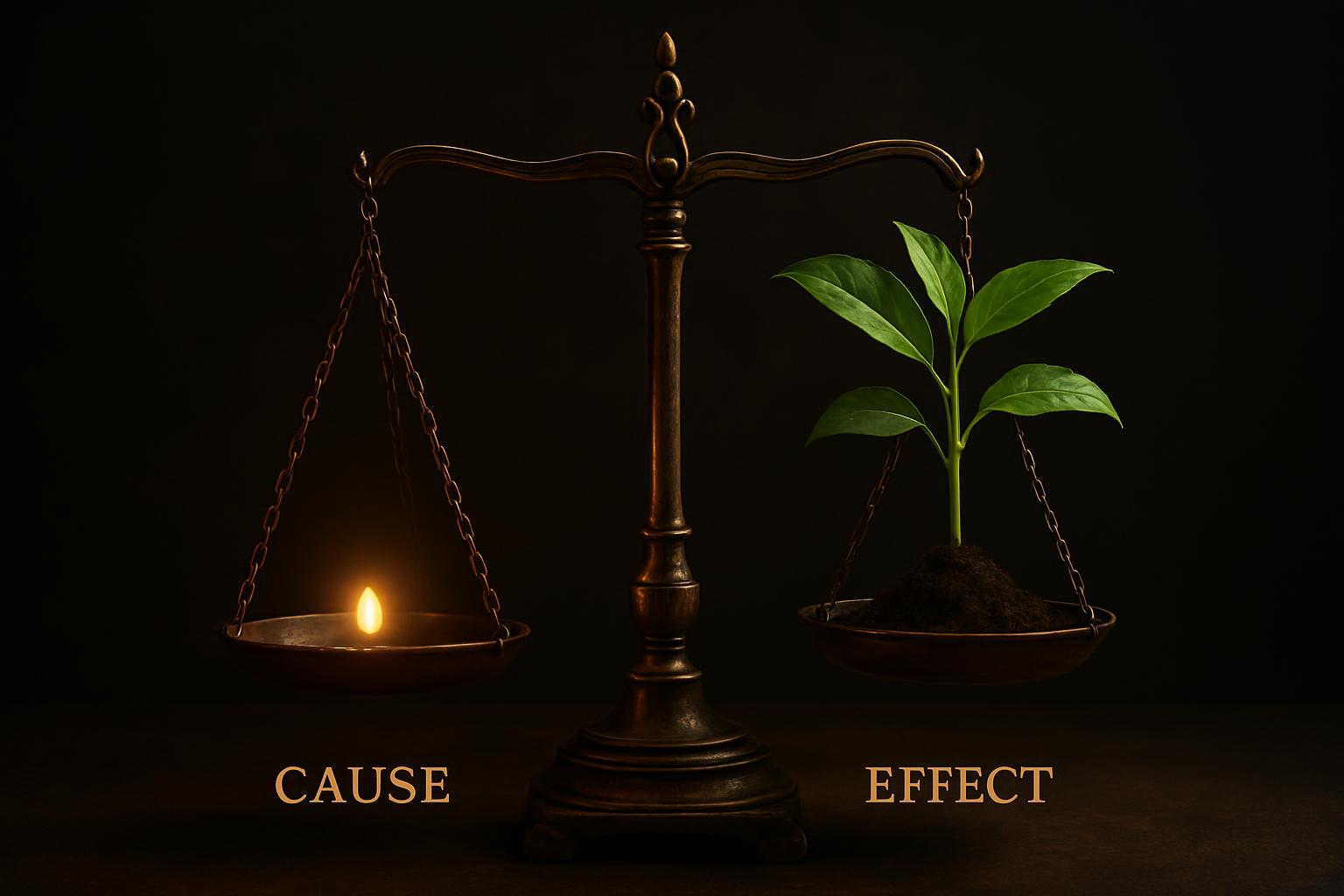 業力與命運平衡：轉化負面因果