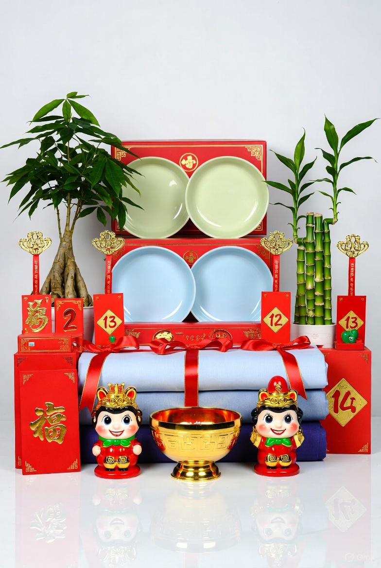 入伙送禮推薦｜發財樹貔貅紅包雙數碗盤最吉利