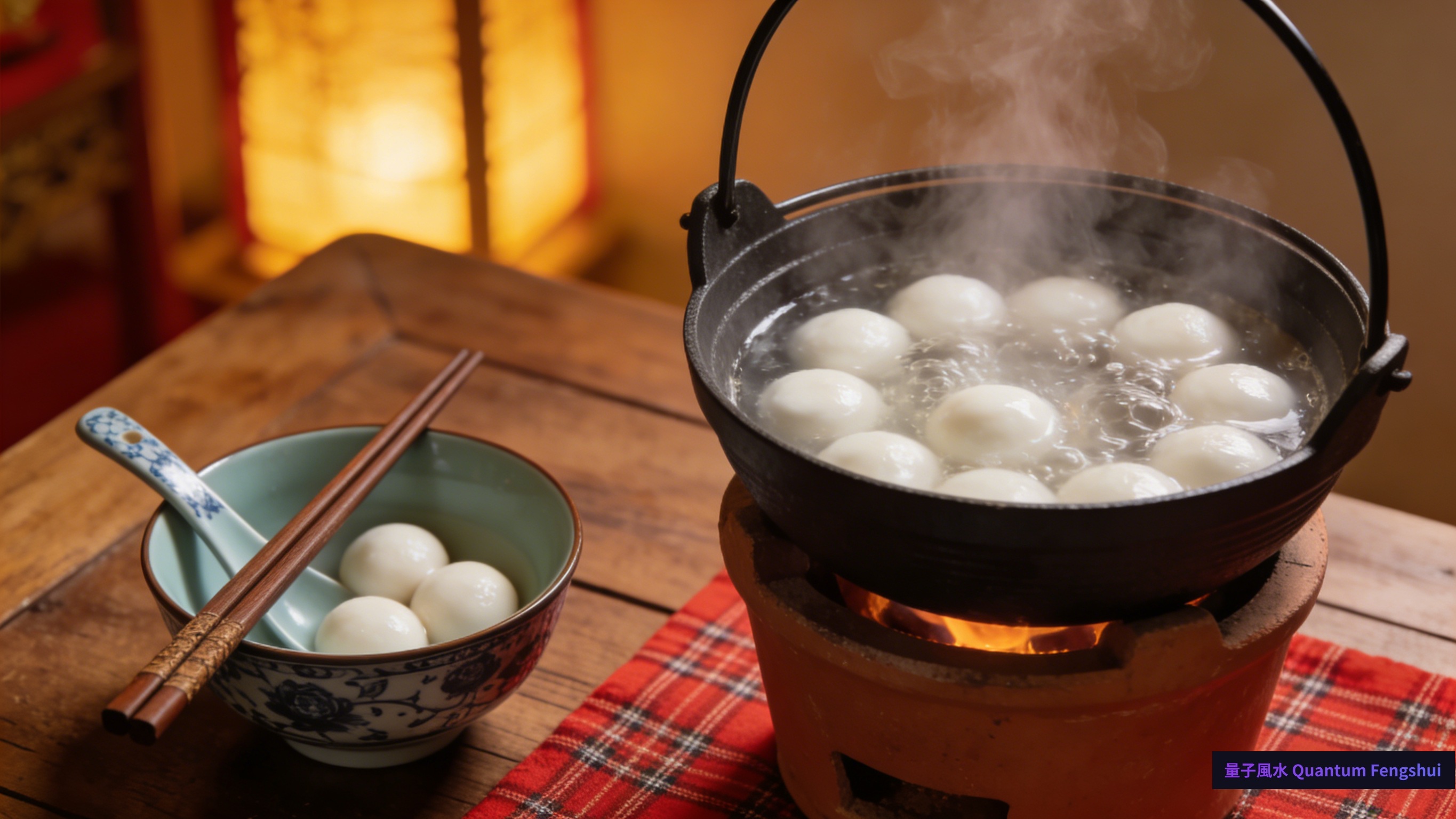 入伙開爐煮湯圓｜湯圓浮起代表好運上升，全家分食最旺